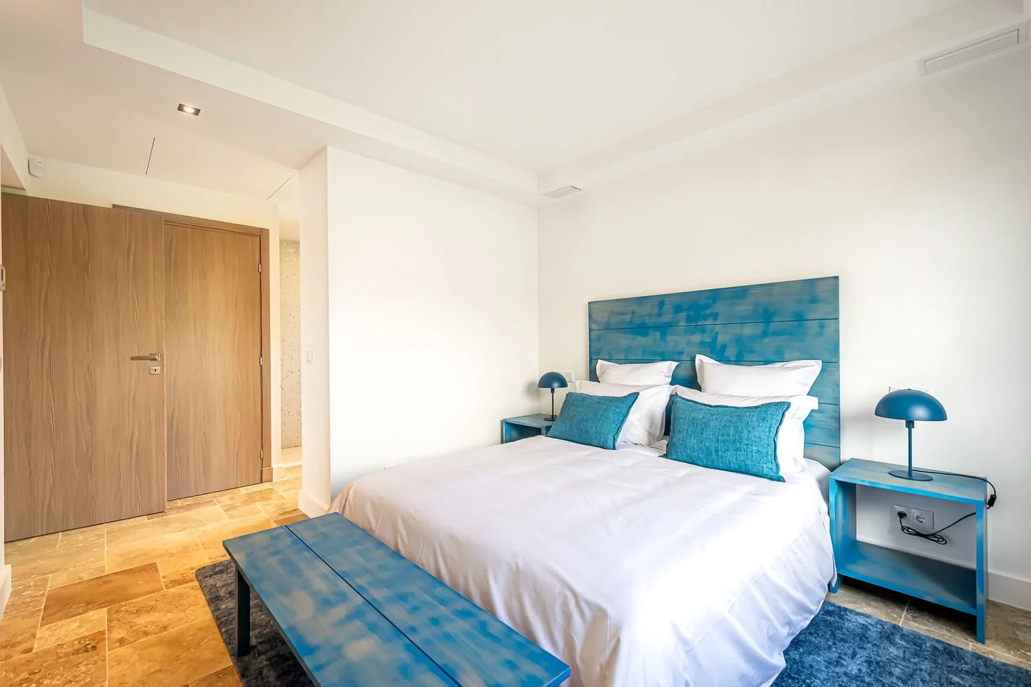 Villa de luxe Quinta de Faro, piscine privative et jardin méditerranéen, vue 5